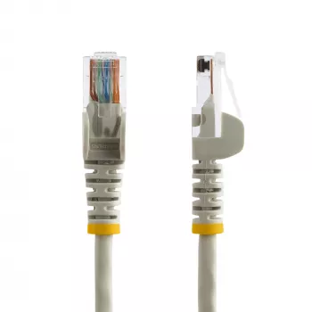 StarTech.com cavo patch Ethernet Cat5e con connettori RJ45 snagless – 0,5 m, grigio
