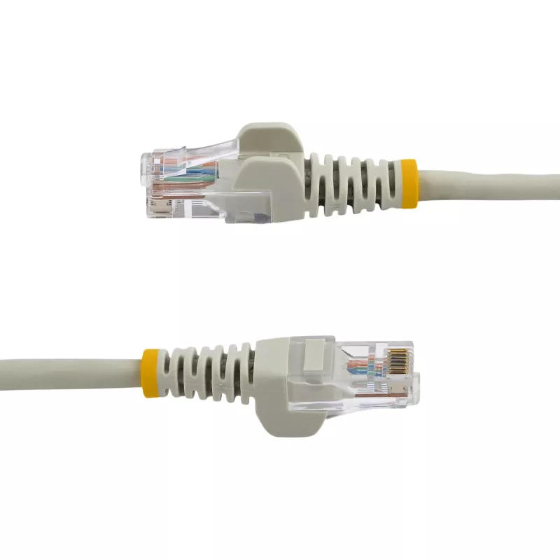 StarTech.com cavo patch Ethernet Cat5e con connettori RJ45 snagless – 0,5 m, grigio