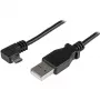 StarTech.com Cavo di ricarica e sincronizzazione Micro-USB M/M – Micro-USB angolare – 24 AWG – 0,5 m