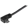 StarTech.com Cavo di ricarica e sincronizzazione Micro-USB M/M – Micro-USB angolare – 24 AWG – 0,5 m