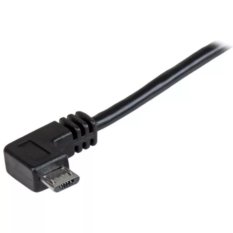 StarTech.com Cavo di ricarica e sincronizzazione Micro-USB M/M – Micro-USB angolare – 24 AWG – 0,5 m