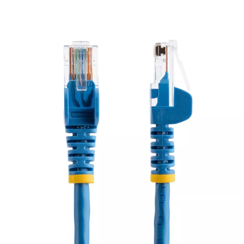 StarTech.com Cavo patch Ethernet Cat5e con connettori RJ45 snagless – 0,5 m, blu
