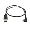 StarTech.com Cavo di ricarica e sincronizzazione Micro-USB M/M - Micro-USB angolare sinistro - 24 AWG - 0,5 m