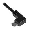 StarTech.com Cavo di ricarica e sincronizzazione Micro-USB M/M - Micro-USB angolare sinistro - 24 AWG - 0,5 m