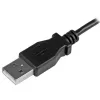 StarTech.com Cavo di ricarica e sincronizzazione Micro-USB M/M - Micro-USB angolare sinistro - 24 AWG - 0,5 m