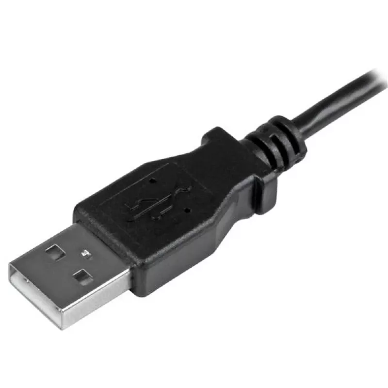 StarTech.com Cavo di ricarica e sincronizzazione Micro-USB M/M - Micro-USB angolare sinistro - 24 AWG - 0,5 m