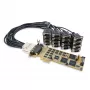 StarTech.com Scheda seriale 16 porte low-profile - RS232 - PCI Express