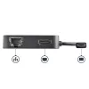 StarTech.com Adattatore multiporta USB-C – Mini dock USB-C portatile con video 4K-HDMI – Ethernet Gigabit, hub USB 3.0 (1x USB-A, 1x USB-C) – Adattatore multiporta USB Type-C – Compatibile Thunderbolt 3