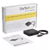 StarTech.com Adattatore multiporta USB-C – Mini dock USB-C portatile con video 4K-HDMI – Ethernet Gigabit, hub USB 3.0 (1x USB-A, 1x USB-C) – Adattatore multiporta USB Type-C – Compatibile Thunderbolt 3