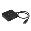 StarTech.com Adattatore multiporta USB-C – Mini dock USB-C portatile con video 4K-HDMI – Ethernet Gigabit, hub USB 3.0 (1x USB-A, 1x USB-C) – Adattatore multiporta USB Type-C – Compatibile Thunderbolt 3