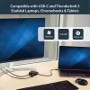 StarTech.com Adattatore multiporta USB-C – Mini dock USB-C portatile con video 4K-HDMI – Ethernet Gigabit, hub USB 3.0 (1x USB-A, 1x USB-C) – Adattatore multiporta USB Type-C – Compatibile Thunderbolt 3
