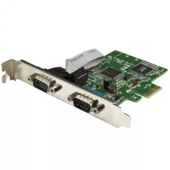 StarTech.com Scheda seriale PCI Express 2 porte con UART 16C1050 – RS232