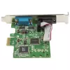 StarTech.com Scheda seriale PCI Express 2 porte con UART 16C1050 – RS232