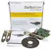 StarTech.com Scheda seriale PCI Express 2 porte con UART 16C1050 – RS232