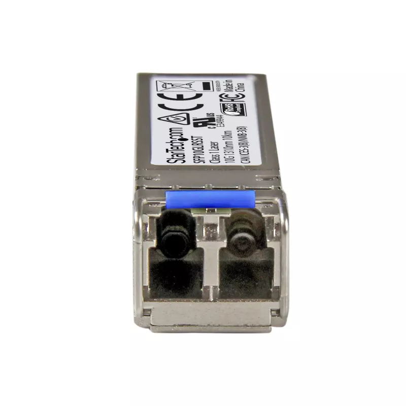 StarTech.com Modulo ricetrasmettitore SFP+ compatibile Cisco SFP-10G-LR-S – 10GBASE-LR~modulo SFP+ compatibile Cisco SFP-10G-LR-S – 10GBASE-LR – ricetrasmettitore ottico SMF fibra monomodale 10GbE – SFP+ 10GE Gigabit Ethernet – LC 10 km – 1310 nm – DDM Cisco Firepower, ASR9000, C9300