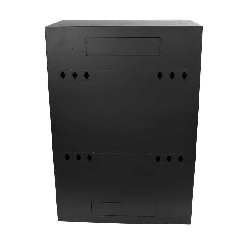 StarTech.com Armadio rack server verticale 8U 19 pollici a parete – profilo piatto (15 pollici) – armadio di rete richiudibile profondo 30 pollici con 2U per montaggio switch patch panel router armadio IT/dati montato