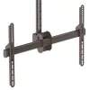 StarTech.com Supporto TV a soffitto – supporto sospeso universale completamente orientabile per un display con asta telescopica corta regolabile – inclinazione/rotazione – attacco VESA per display 32–75 pollici