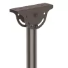 StarTech.com Supporto TV a soffitto – supporto sospeso universale completamente orientabile per un display con asta telescopica corta regolabile – inclinazione/rotazione – attacco VESA per display 32–75 pollici