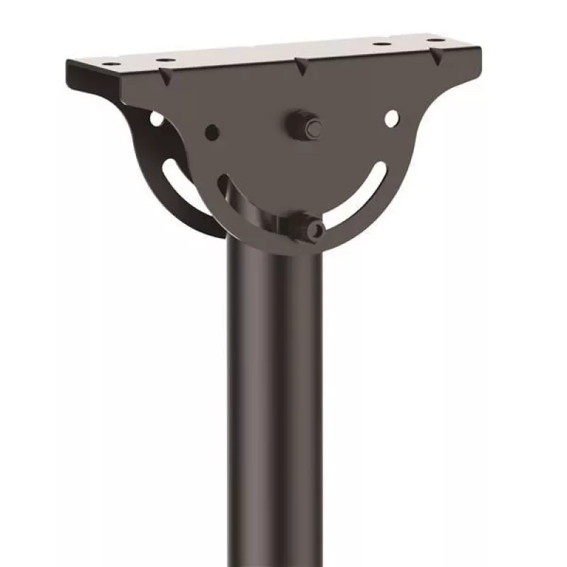 StarTech.com Supporto TV a soffitto – supporto sospeso universale completamente orientabile per un display con asta telescopica lunga regolabile – inclinazione / rotazione – attacco VESA per display 32-75 pollici