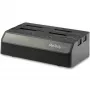 StarTech.com Docking station per dischi fissi USB a SATA 4-bay, USB 10Gbps, dock esterno SSD / HDD 2,5 pollici e 3,5 pollici, SATA III, vano dischi hot-swap, caricamento dall'alto
