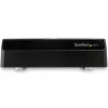 StarTech.com Docking station per dischi fissi USB a SATA 4-bay, USB 10Gbps, dock esterno SSD / HDD 2,5 pollici e 3,5 pollici, SATA III, vano dischi hot-swap, caricamento dall'alto