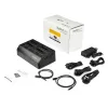 StarTech.com Docking station per dischi fissi USB a SATA 4-bay, USB 10Gbps, dock esterno SSD / HDD 2,5 pollici e 3,5 pollici, SATA III, vano dischi hot-swap, caricamento dall'alto