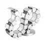 StarTech.com Spine per gestione cavi, guaina per cavi, scrivania, plastica, acciaio, argento