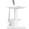 StarTech.com Spine per gestione cavi, guaina per cavi, scrivania, plastica, acciaio, argento