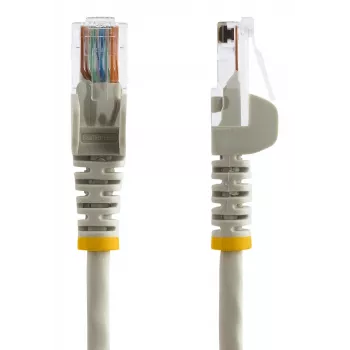 StarTech.com Cavo patch Ethernet Cat5e con connettori RJ45 snagless – 7 m, grigio