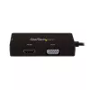 StarTech.com Adattatore video multiporta USB-C – 3-in-1 – 4K 30 Hz – nero