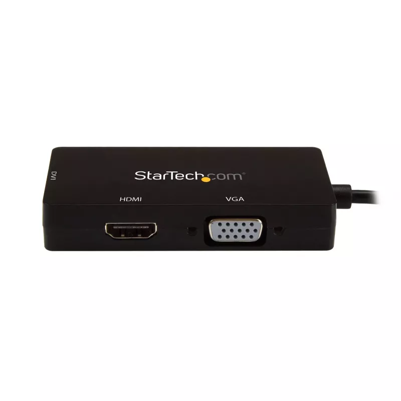 StarTech.com Adattatore video multiporta USB-C – 3-in-1 – 4K 30 Hz – nero