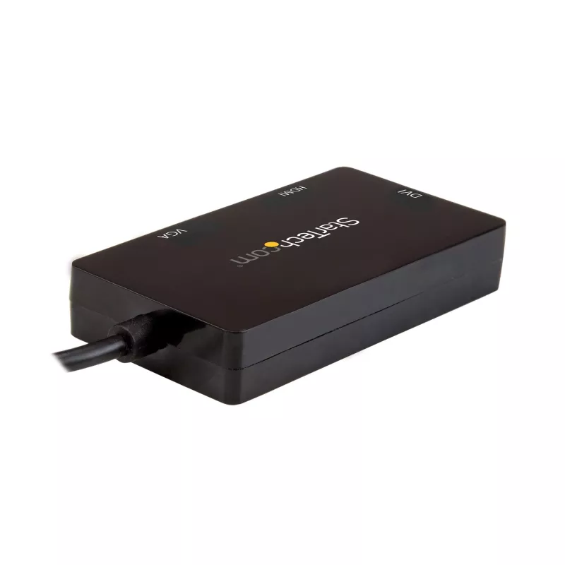 StarTech.com Adattatore video multiporta USB-C – 3-in-1 – 4K 30 Hz – nero