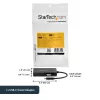 StarTech.com Adattatore video multiporta USB-C – 3-in-1 – 4K 30 Hz – nero