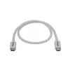 StarTech.com Cavo Thunderbolt 3 – 40 Gbit/s – 0,5 m – bianco – compatibile Thunderbolt, USB e DisplayPort