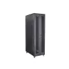 StarTech.com Armadio server 4 montanti 42U, armadio dati 19 pollici per montaggio apparecchiature computer / AV / IT, case armadio server con ruote, storage di rete industriale completo
