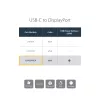 StarTech.com Adattatore USB-C a DisplayPort con Power Delivery – 4K 60Hz HBR2 – Convertitore video USB Type-C a monitor DP 1.2 con ricarica – 60W PD Passthrough – compatibile Thunderbolt 3