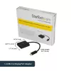 StarTech.com Adattatore USB-C a DisplayPort con Power Delivery – 4K 60Hz HBR2 – Convertitore video USB Type-C a monitor DP 1.2 con ricarica – 60W PD Passthrough – compatibile Thunderbolt 3