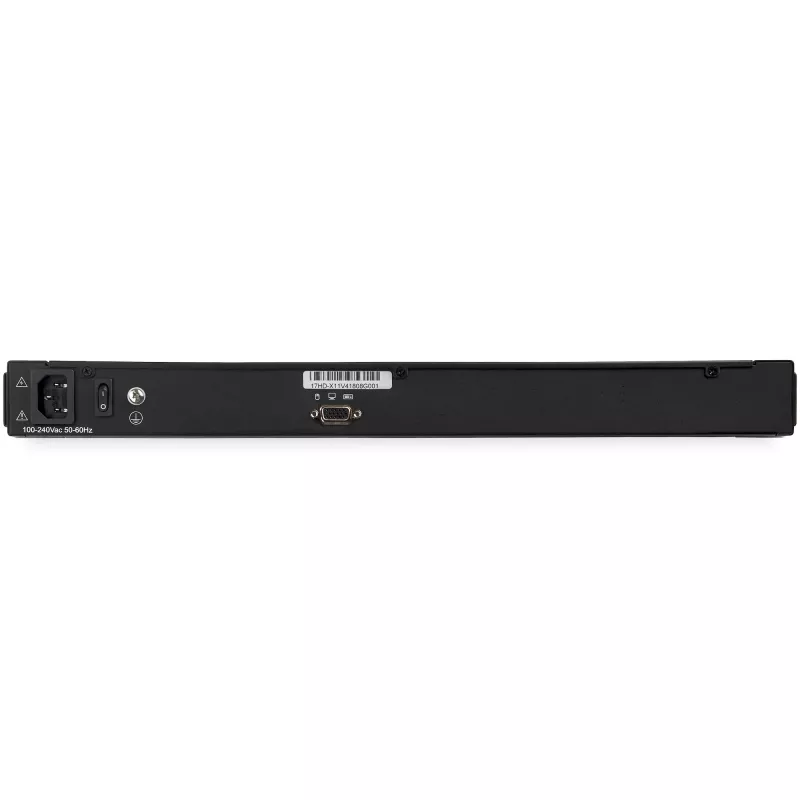 StarTech.com Console KVM rackmount HD 1080p - KVM VGA single port con monitor LCD da 17 pollici per rack server - Cassetto KVM LCD 1U completo con cavi e hardware - Supporto USB - 50.000 MTBF