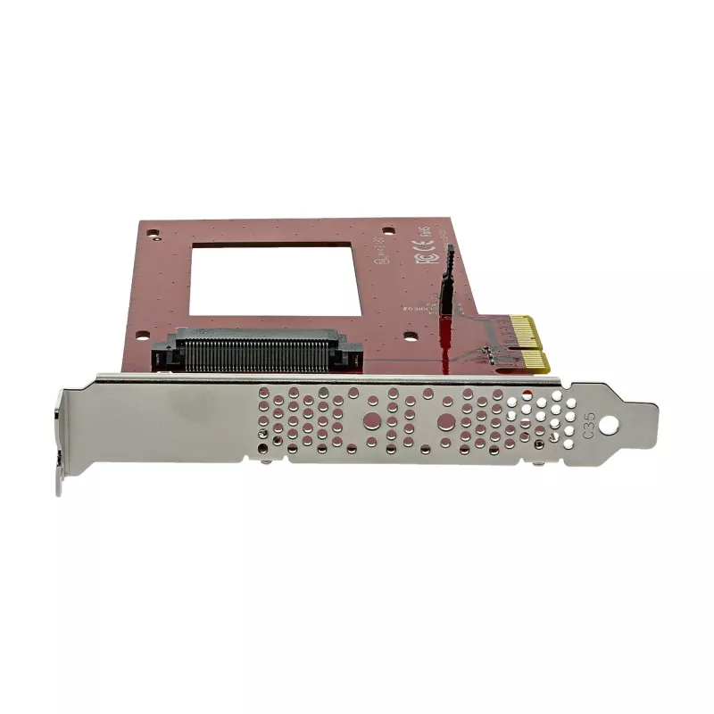 StarTech.com PEX4SFF8639 adattatore da U.2 a PCIe per SSD U.2 NVMe da 2,5 pollici, SFF-8639, x4 PCIe 3.0