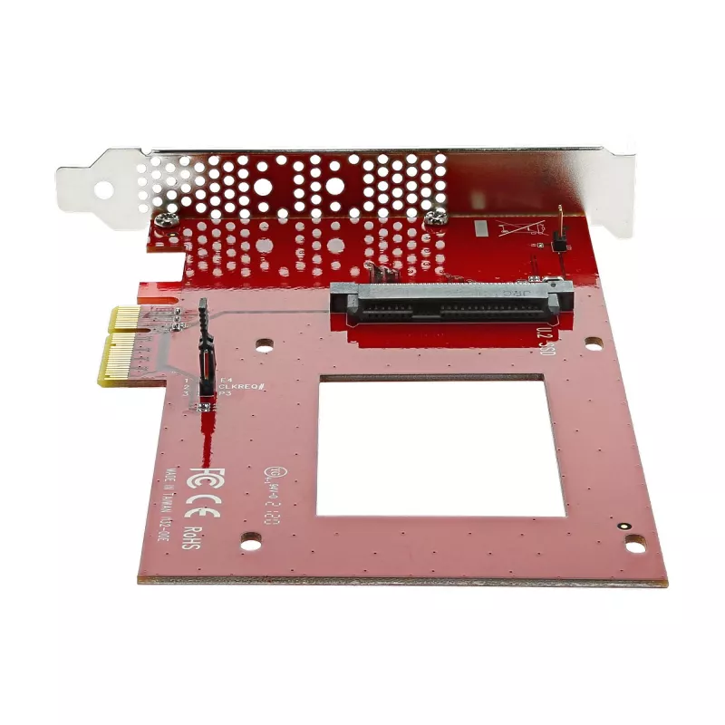 StarTech.com PEX4SFF8639 adattatore da U.2 a PCIe per SSD U.2 NVMe da 2,5 pollici, SFF-8639, x4 PCIe 3.0