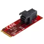 StarTech.com Scheda adattatore host U.2 (SFF-8643) a M.2 PCI Express 3.0 x4 per SSD U.2 NVMe da 2,5”