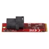 StarTech.com Scheda adattatore host U.2 (SFF-8643) a M.2 PCI Express 3.0 x4 per SSD U.2 NVMe da 2,5”