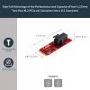 StarTech.com Scheda adattatore host U.2 (SFF-8643) a M.2 PCI Express 3.0 x4 per SSD U.2 NVMe da 2,5”