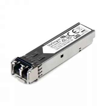 StarTech.com Modulo ricetrasmettitore SFP conforme MSA - 1000BASE-SX~Modulo SFP MSA non codificato - 1000BASE-SX - Ricetrasmettitore in fibra ottica multimodale (MMF) 1GbE - SFP Gigabit Ethernet 1GE - LC 550m - 850nm - DDM
