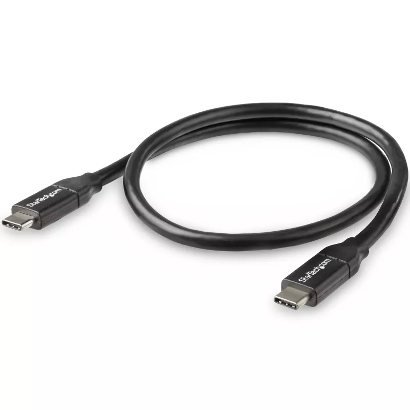 StarTech.com Cavo USB-C a USB-C con 5A PD - M/M - 0,5 m - USB 2.0 - certificato USB-IF
