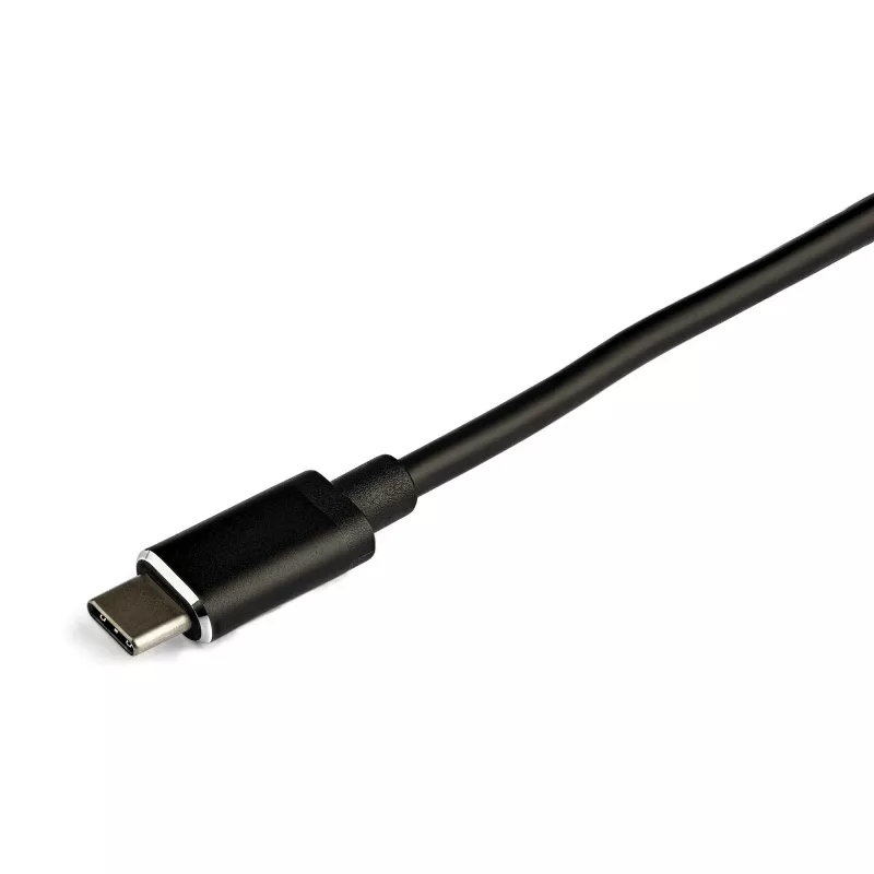 StarTech.com Hub USB-C a 4 porte – USB-C a 4x porte USB 3.0 Type-A con interruttori on/off individuali – SuperSpeed 5 Gbit/s USB 3.1/3.2 Gen 1 – Alimentato da bus USB – Portatile – Cavo fisso da 25 cm