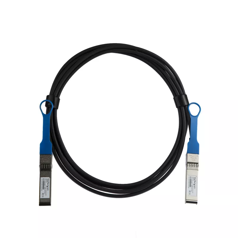 StarTech.com Cavo Direct Attach Twinax da 3 m 10G SFP+ a SFP+ compatibile HPE JD097C – DAC in rame SFP+ 10GbE 10 Gbit/s Low Power Modulo ricetrasmettitore passivo Mini GBIC/DAC Firepower A5500 5800