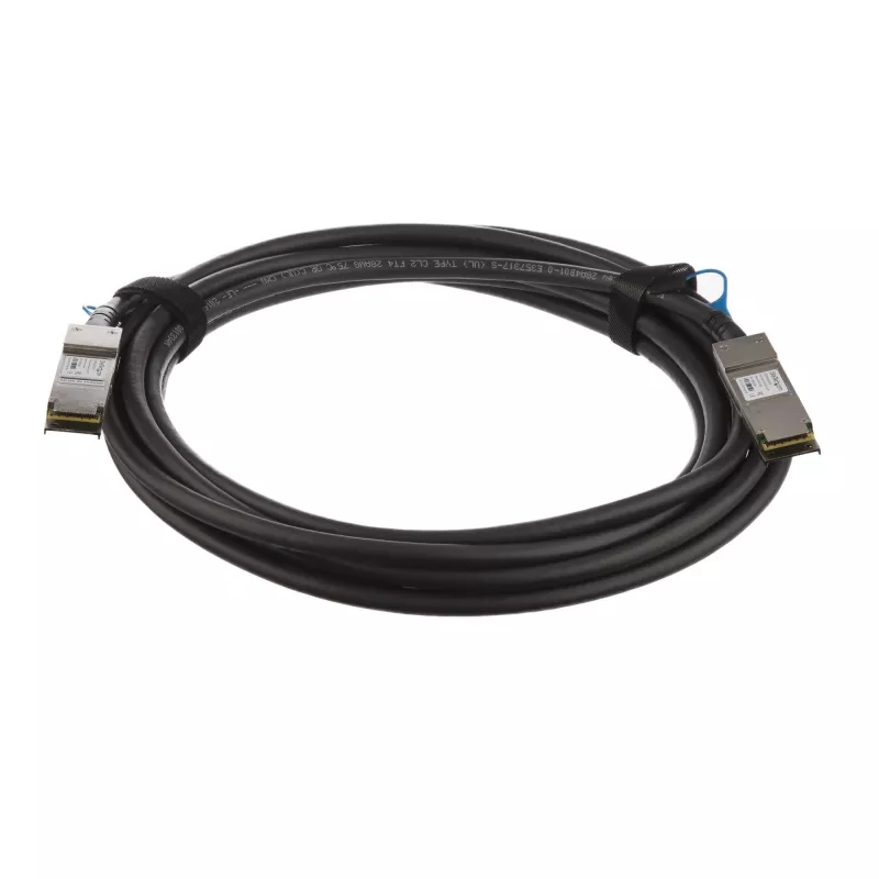StarTech.com MSA Uncoded compatibile 5m 40G QSFP+ a QSFP+ cavo breakout direct attach Twinax – 40 GbE QSFP+ DAC in rame 40 Gbps modulo ricetrasmettitore passivo a basso consumo DAC