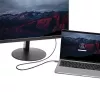StarTech.com cavo USB-C a HDMI 1,8 m (6 ft.) – cavo adattatore video USB Type-C a HDMI 2.0 4K 60 Hz – compatibile Thunderbolt 3 – da laptop a monitor/display HDMI – DP 1.2 Alt Mode HBR2 – nero