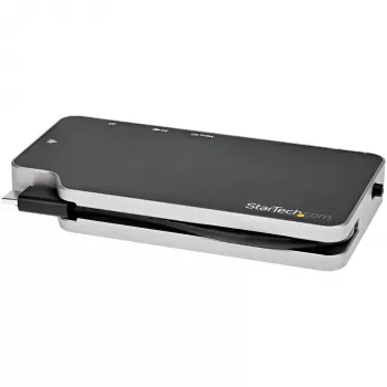 StarTech.com adattatore multiporta USB-C – USB-C a video HDMI 4K o VGA con Power Delivery passthrough 100W, hub USB 2 porte 10Gbps, MicroSD, GbE – mini dock da viaggio USB 3.1 Gen 2 Type-C